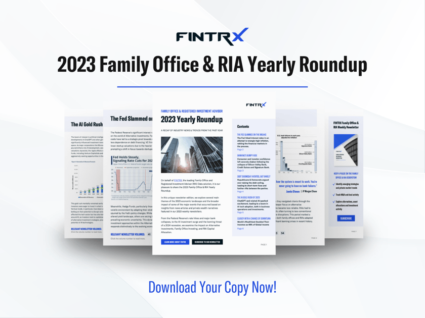 2023 Family Office & RIA Yearly Roundup