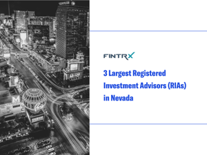 3 Largest Registered Investment Advisors (RIAs) in Nevada