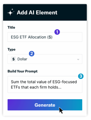 FINTRX AI Elements How Does It Work