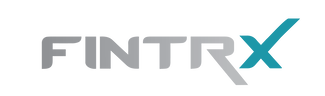 fintrx silver and teal logo