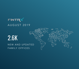 FINTRX Family Office Data Report August 2019