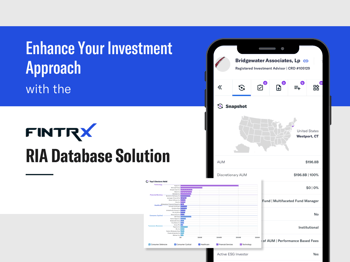 Enhance Your Investment Approach with the FINTRX RIA Database Solution