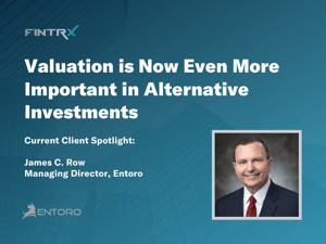 Valuation is Now Even More Important in Alternative Investments