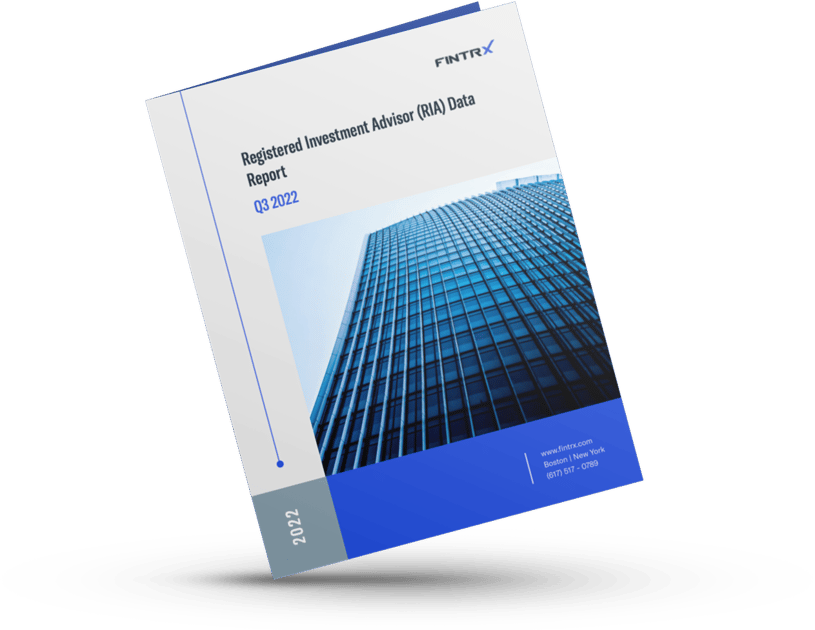 FINTRX Q3 2022 Registered Investment Advisor (RIA) Data Report
