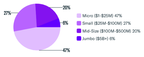 Firm Size by Assets Under Management (AUM) - Feb 2024