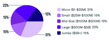 Firm Size by Assets Under Management Jan 24