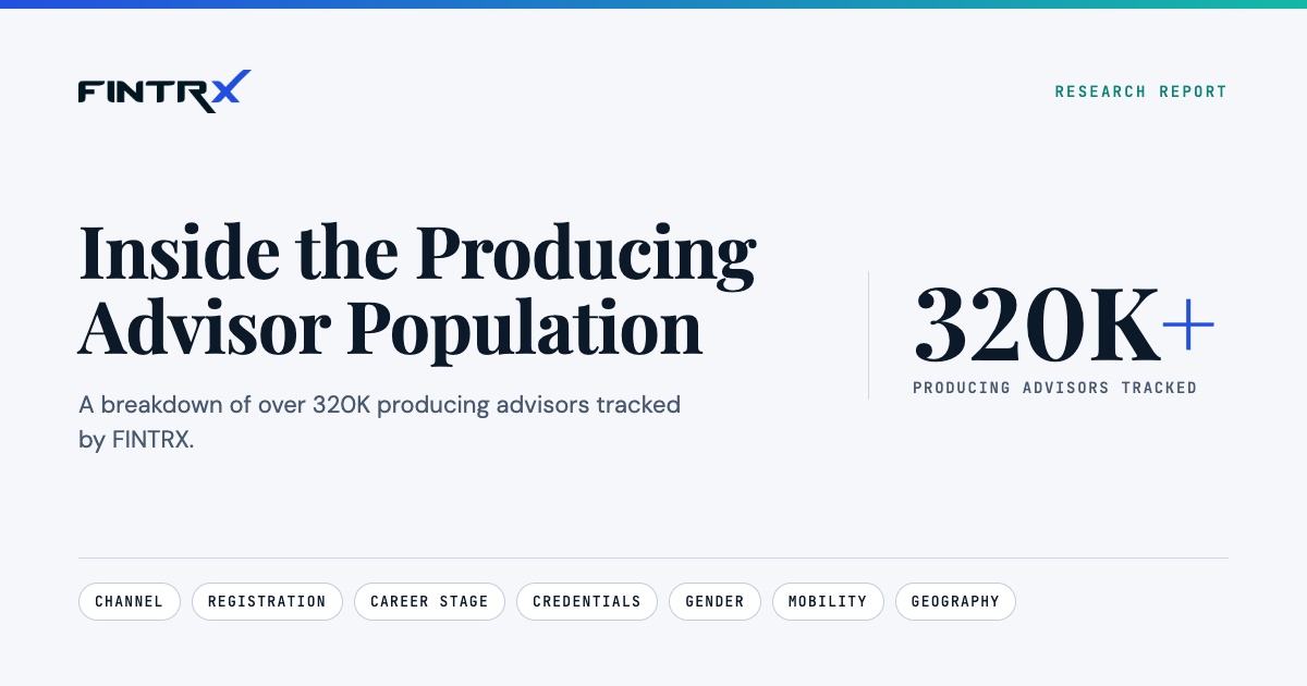 Inside the Producing Advisor Population