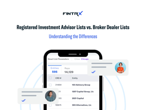 Registered Investment Advisor Lists vs. Broker Dealer Lists: Understanding the Differences