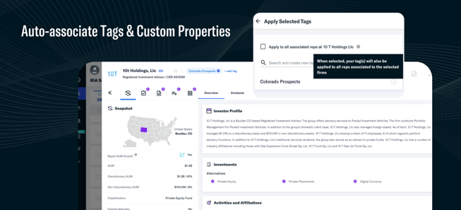 FINTRX Tags & Custom Properties Auto-Association