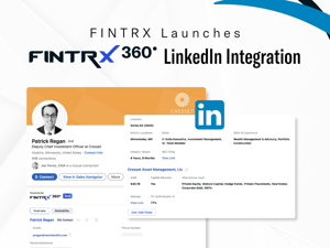 FINTRX Launches FINTRX 360 LinkedIn Integration