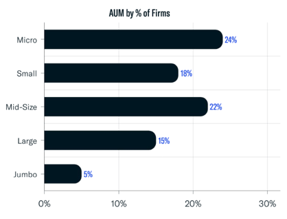 RIA Firms Size by Assets