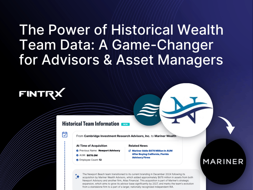 The Power of Historical Wealth Team Data: A Game-Changer for Advisors & Asset Managers