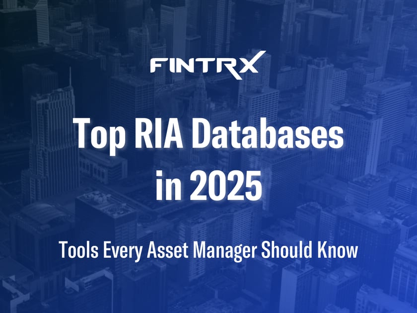 Top RIA Databases in 2025: Tools Every Asset Manager Should Know