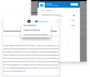 FINTRX Salesforce CRM Integration