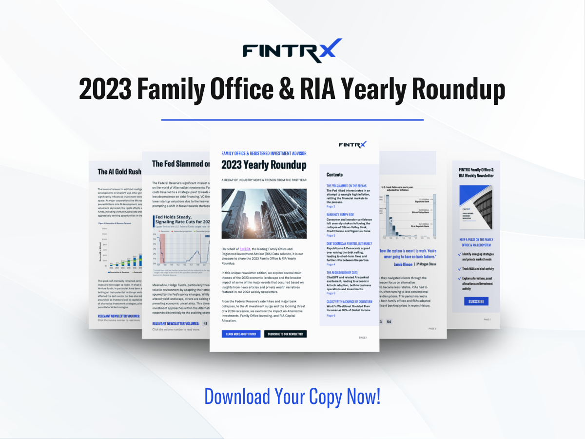 2023 Family Office & RIA Yearly Roundup