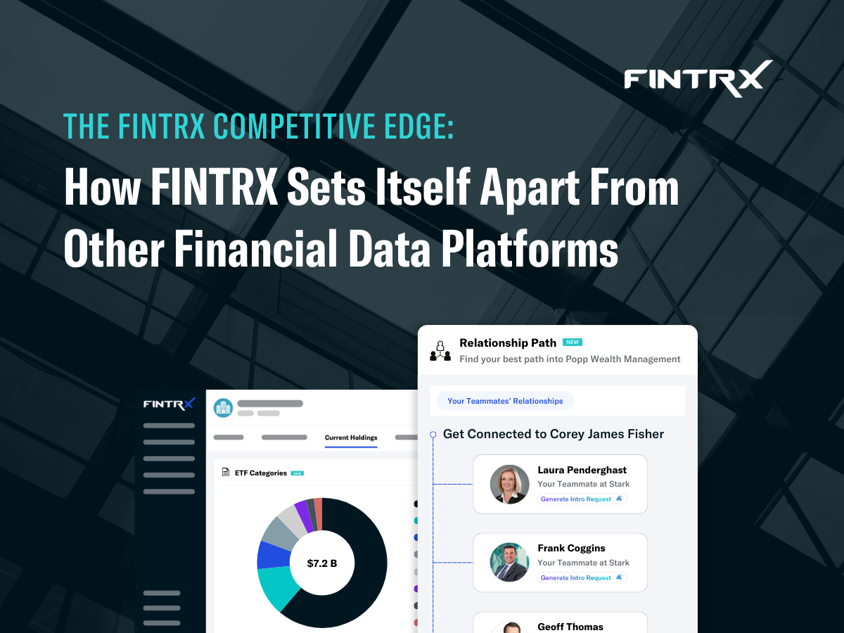 How FINTRX Sets Itself Apart from Other Financial Data Platforms