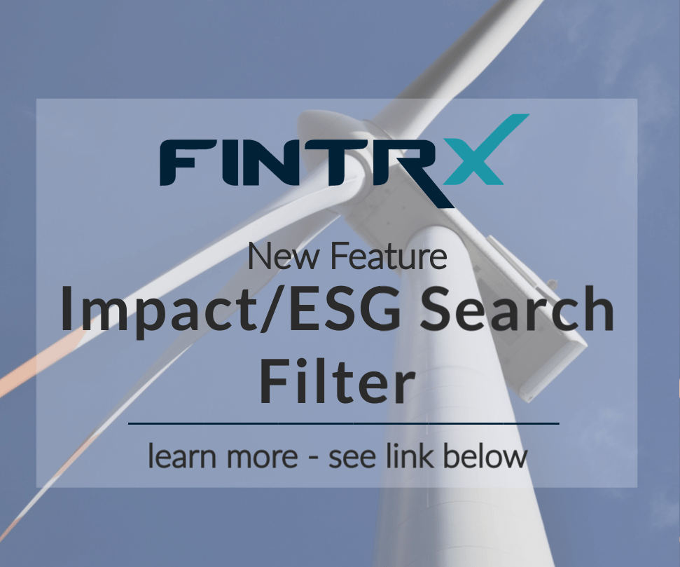 New Release: Family Office Impact Investor Filter