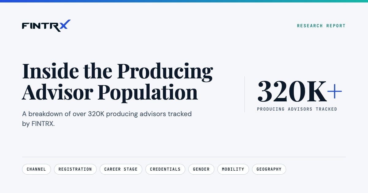 Inside the Producing Advisor Population