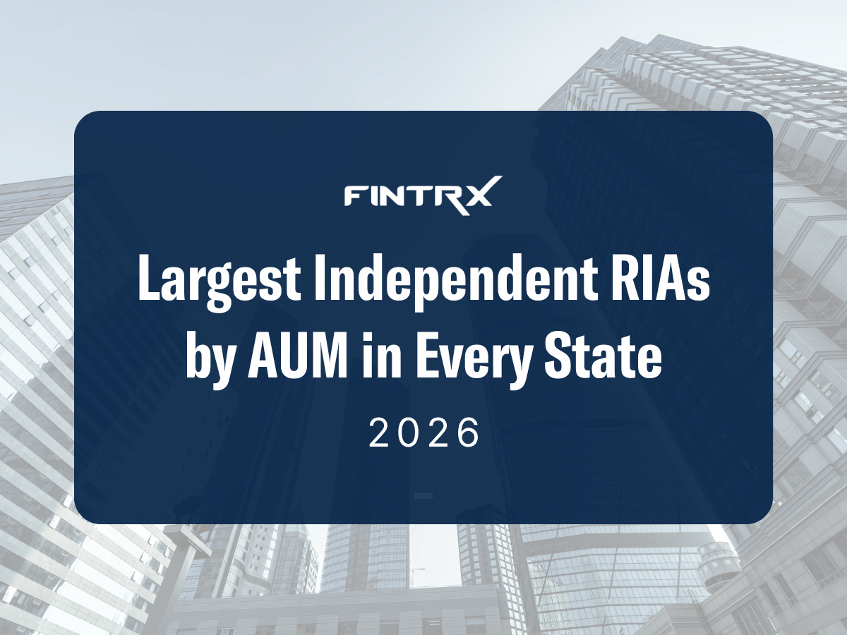 The Largest Independent RIAs by AUM in Every State - 2026