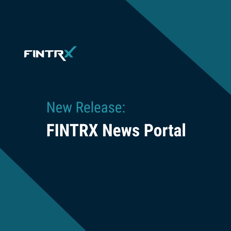 New Release: FINTRX News Portal