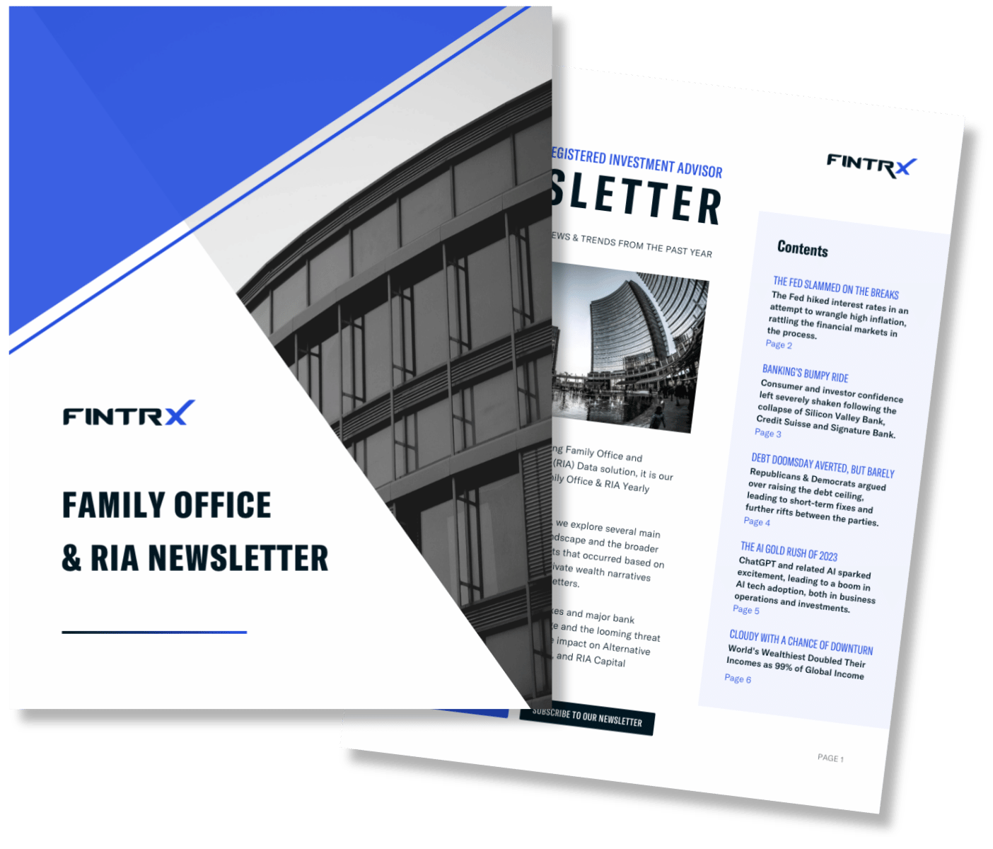 Newsletter Webpage Hero