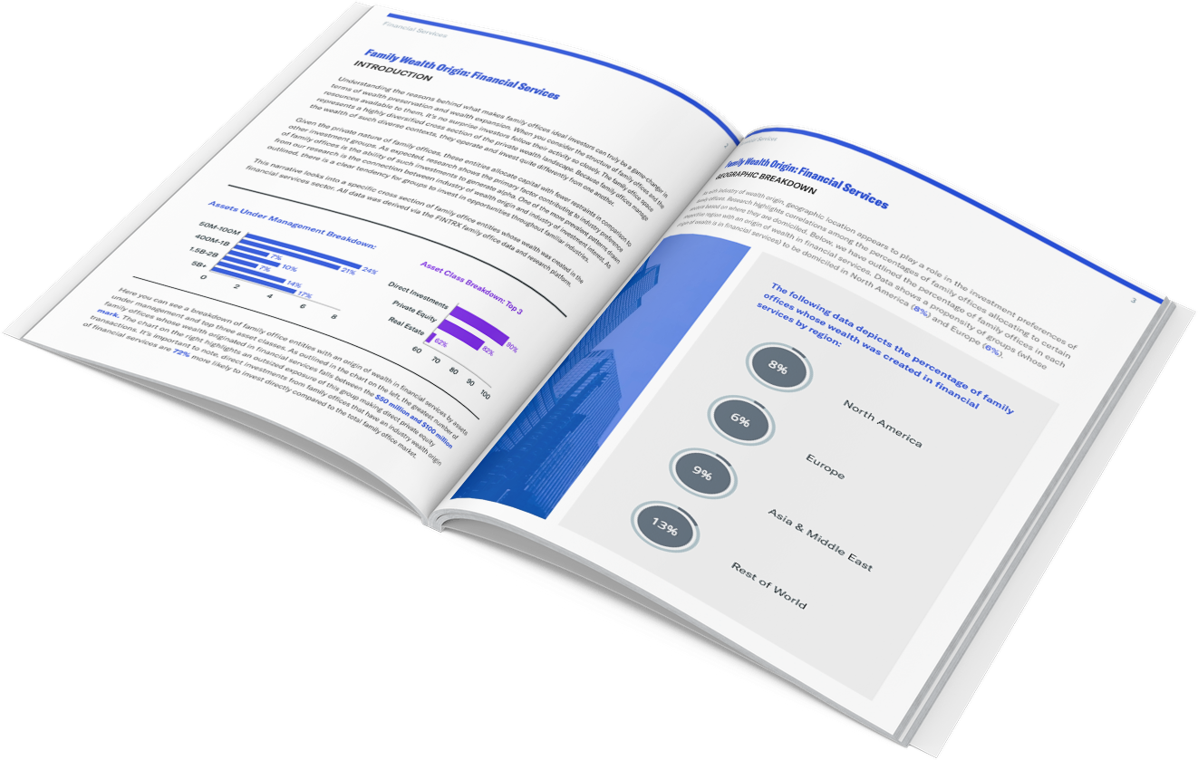 Family Office Wealth Origin Series: Financial Services